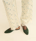 Adair Slide -- Dark Pine Suede